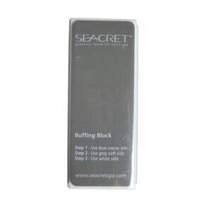 NEW Seacret 4 Way Nail Buffer Buffing Block Manicure